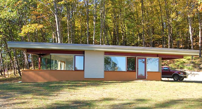 Contemporary Small Residence, Norwich, VT — detail 4