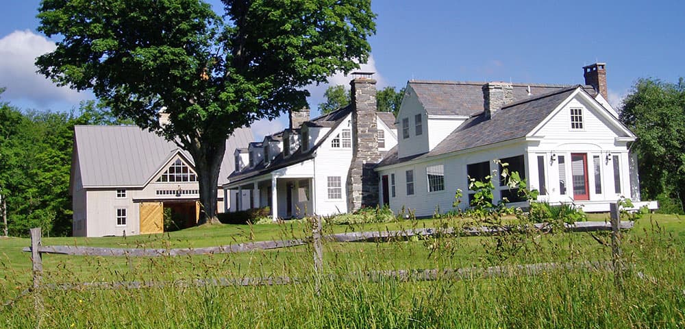 Farmhouse Addition and Cabin Getaway, Central Vermont