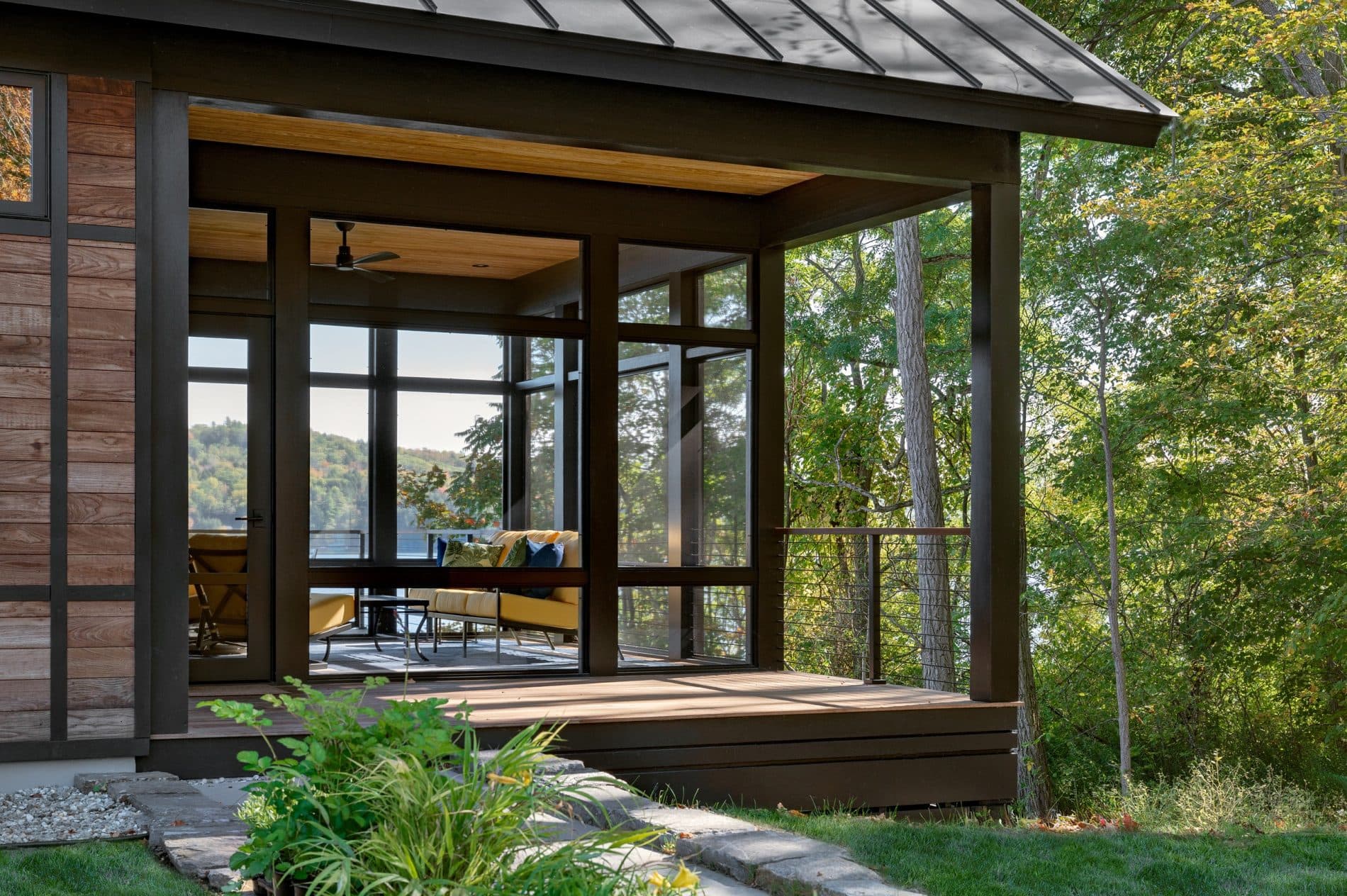 New Hampshire Net Zero Lake House — detail 3