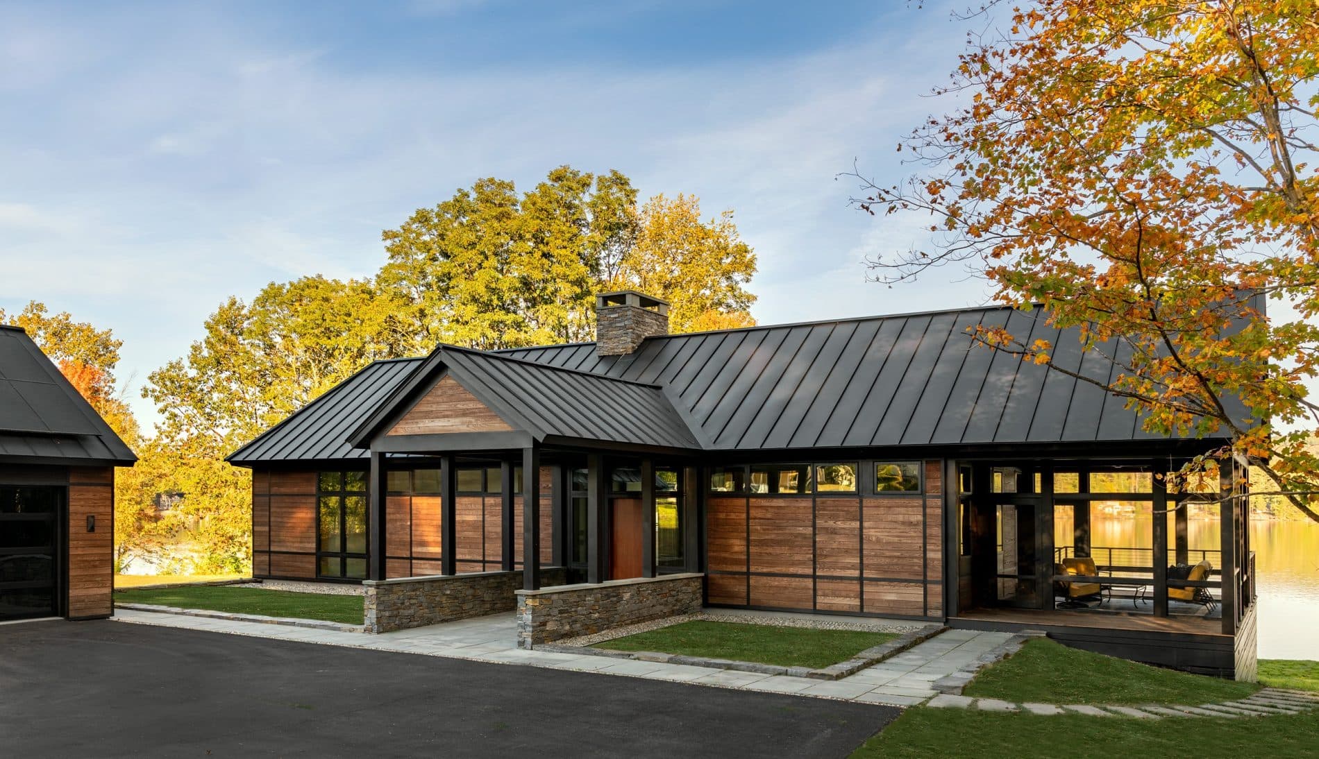 New Hampshire Net Zero Lake House — detail 4