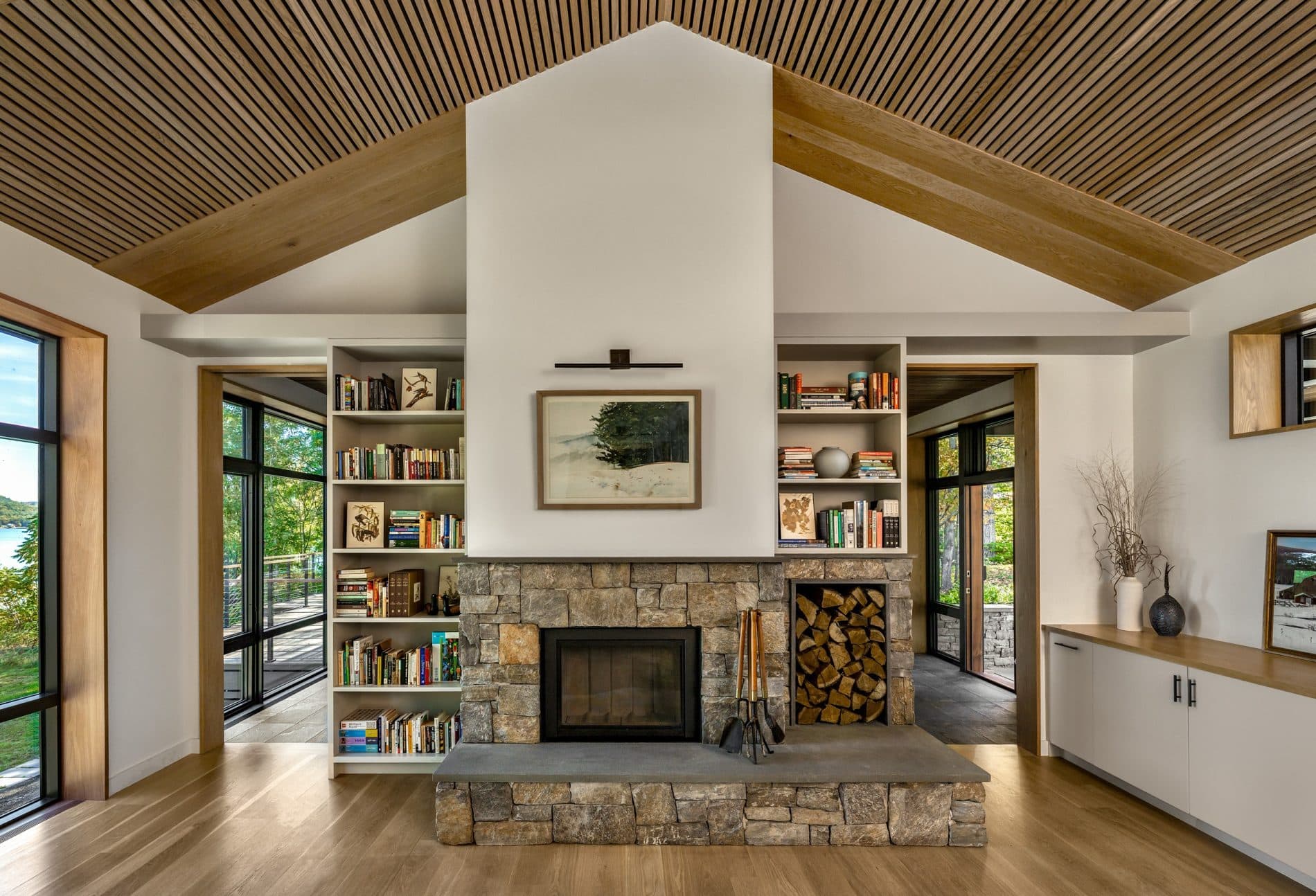 New Hampshire Net Zero Lake House — detail 9