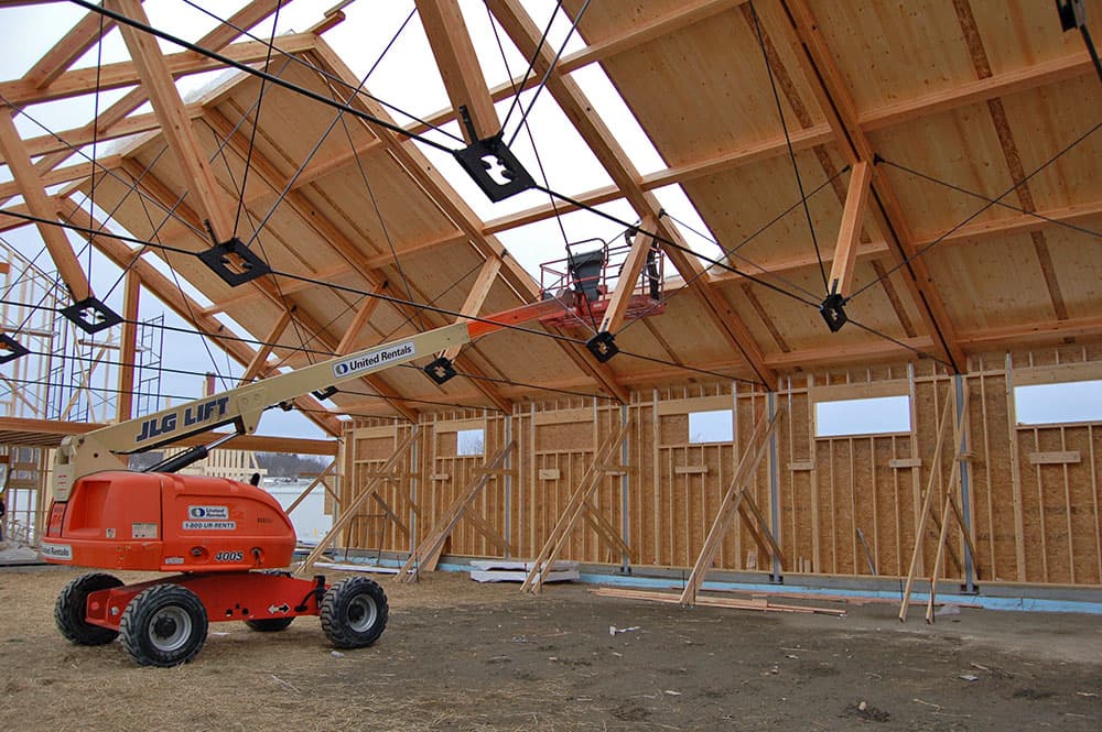 Timber Framed Retail, West Lebanon, NH — detail 6